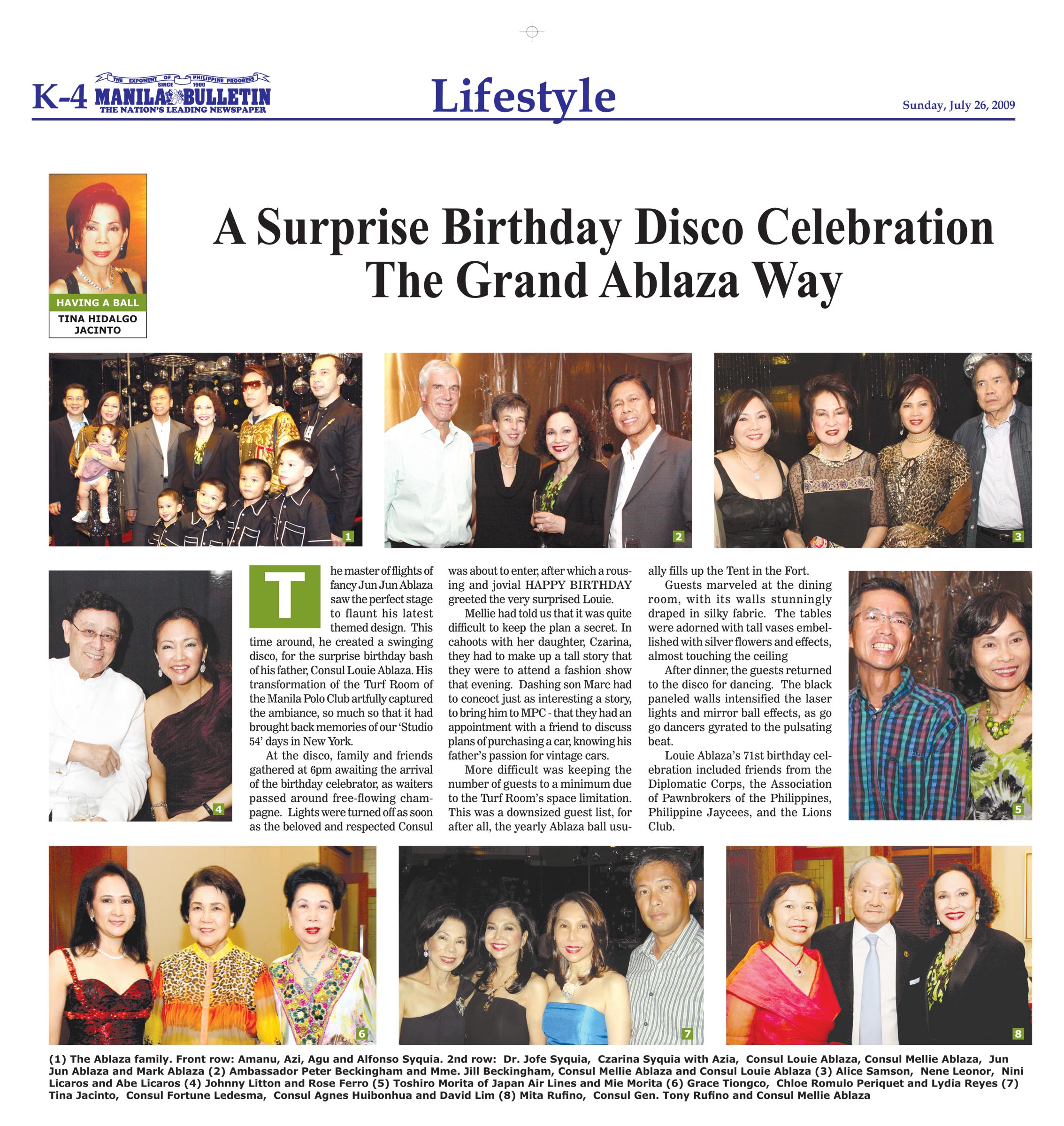 A Surprise Birthday Disco Celebration The Grand Ablaza Way
