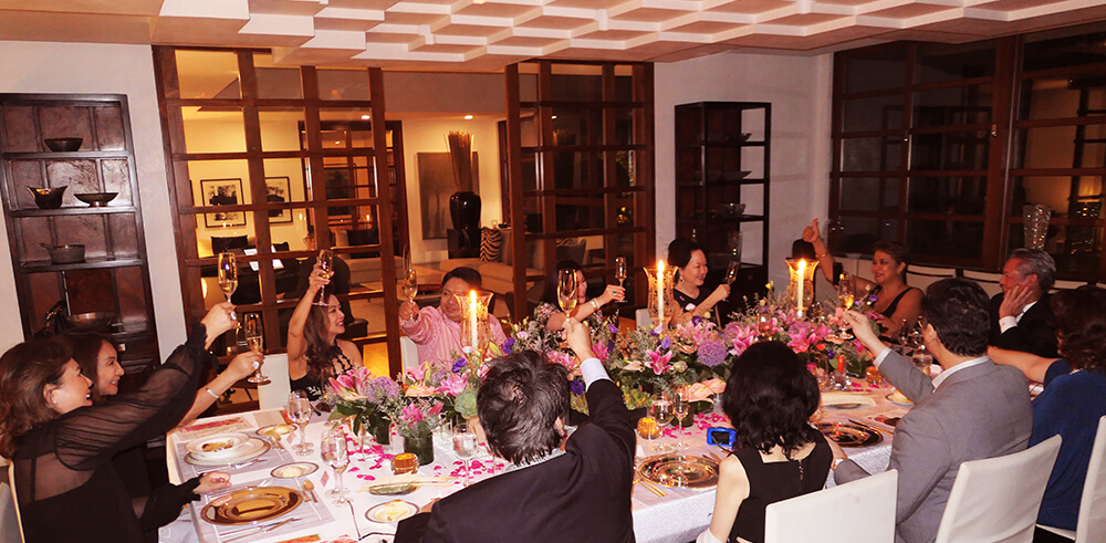 Celebrations:  The Champagne Society of the Phil.  and Mr. Faaabvlous Birthday Dinner