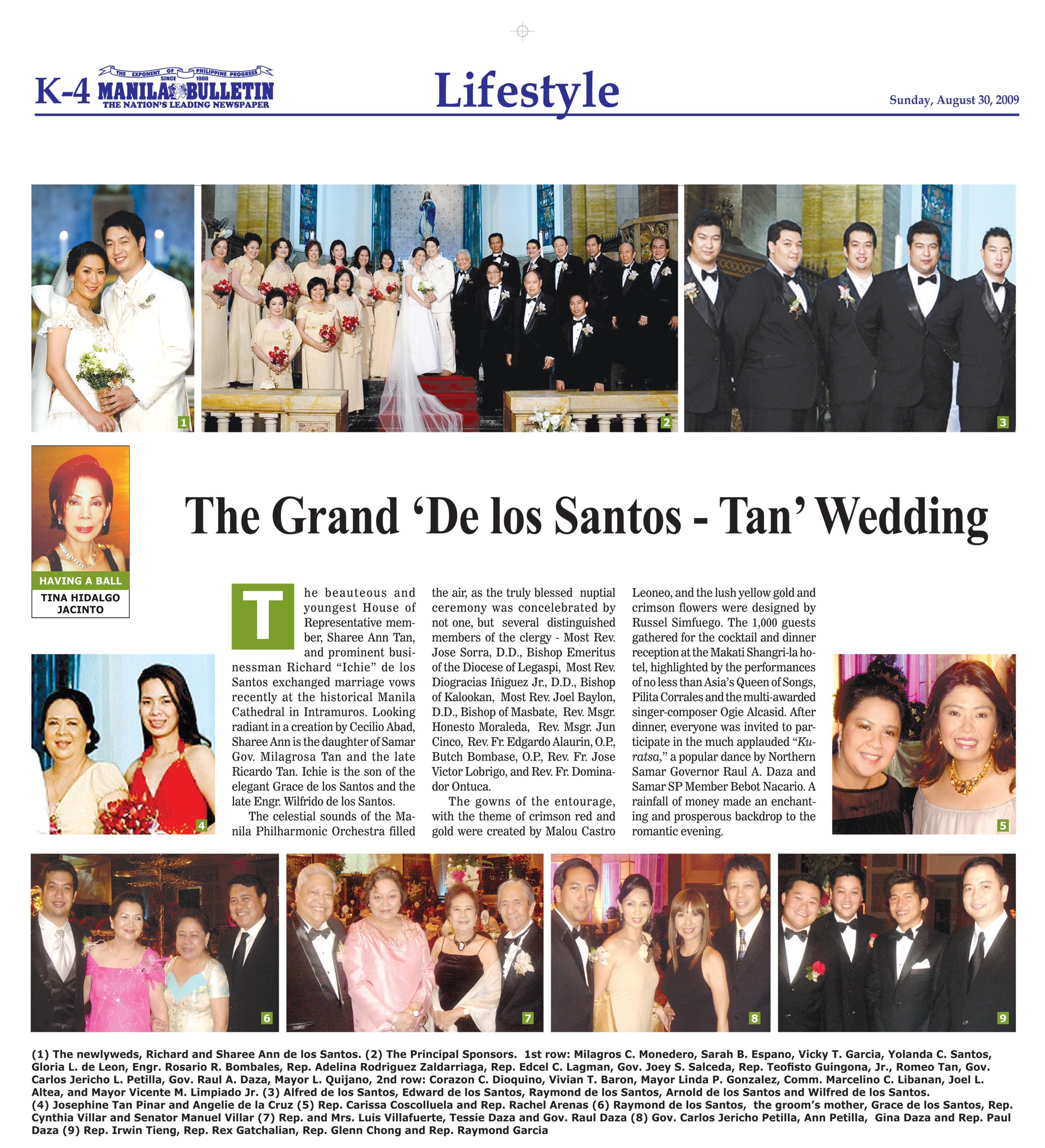 The Grand De los Santos – Tan Wedding