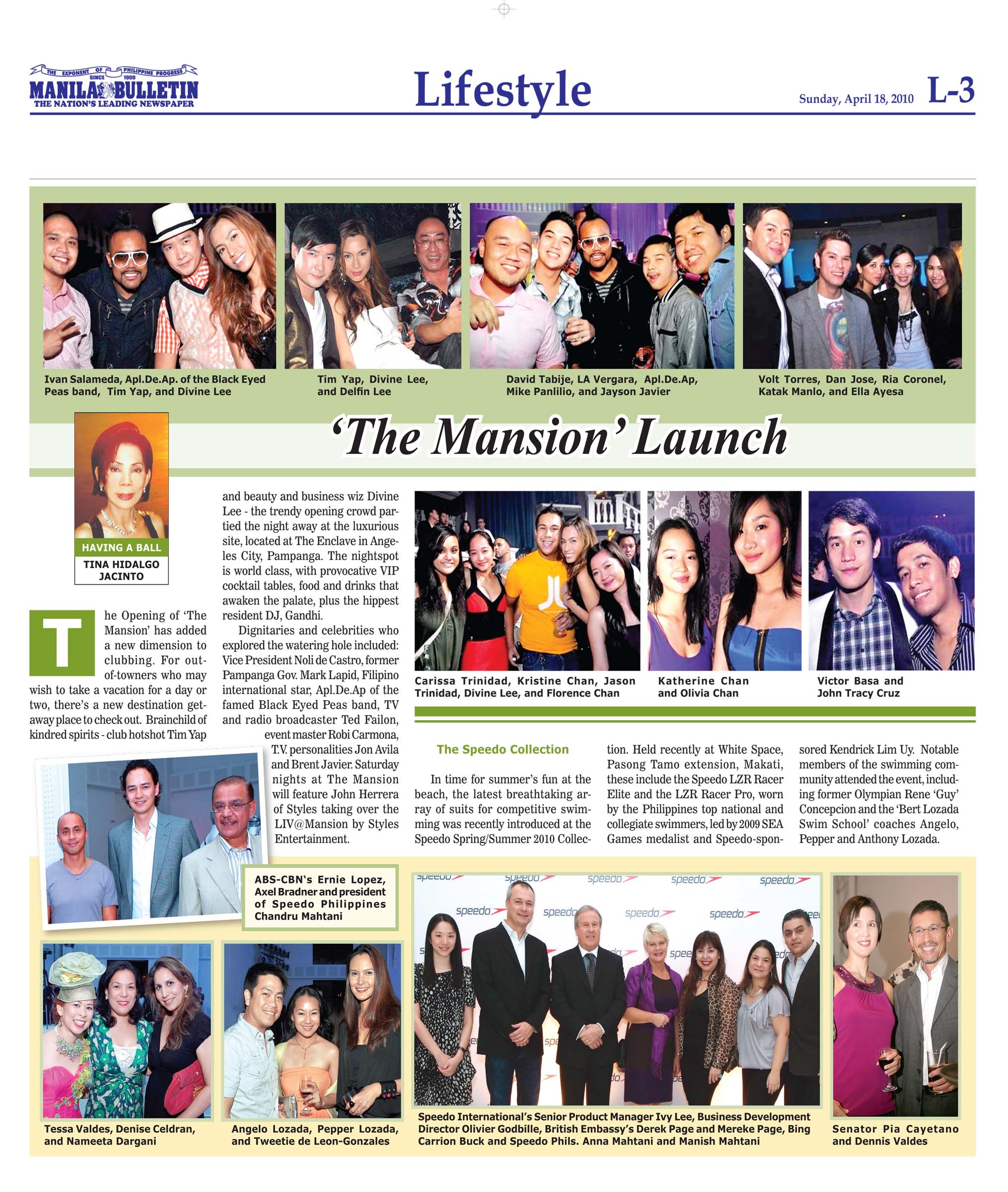 The Mansion Launch