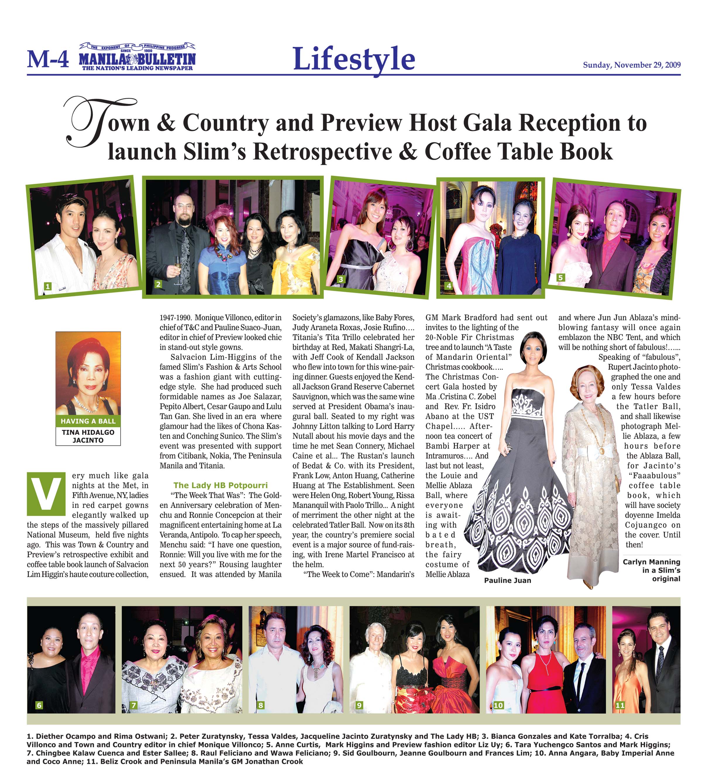 Town & Country and Preview Host Gala Reception launch Slim Restrospective & Coffee Table Book